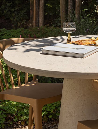 Kevon Gartentisch, Ø100 cm von woood ★ Kundenbewertung "Sehr gut" ★ 12&percnt; Neukundenrabatt ★ Schnell verschickt ★ Günstig bei car-Moebel.de