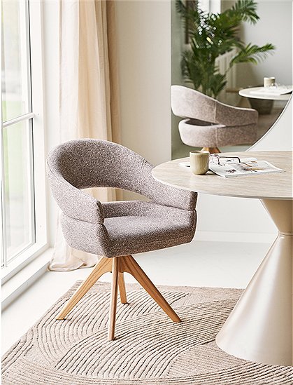 Esszimmerstuhl Dover mit Drehfunktion von House Nordic ★ Kundenbewertung "Sehr gut" ★ 12&percnt; Rabatt für Neukunden ★ Jetzt günstig kaufen bei car-Moebel.de