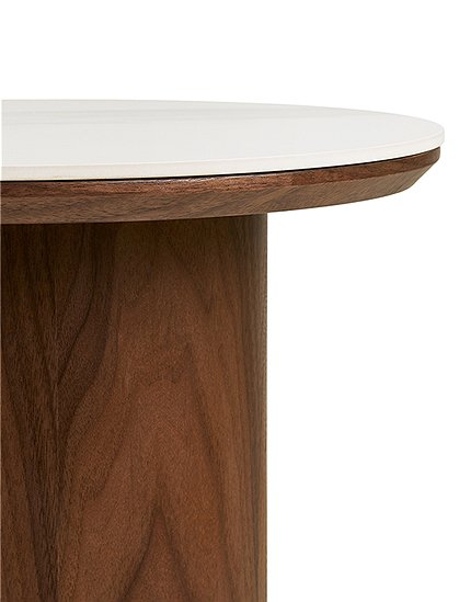 Beistelltisch Noli ,Keramik/Eschenfurnier von House Nordic ★ Kundenbewertung "Sehr gut" ★ 12&percnt; Rabatt für Neukunden ★ Jetzt günstig kaufen bei car-Moebel.de