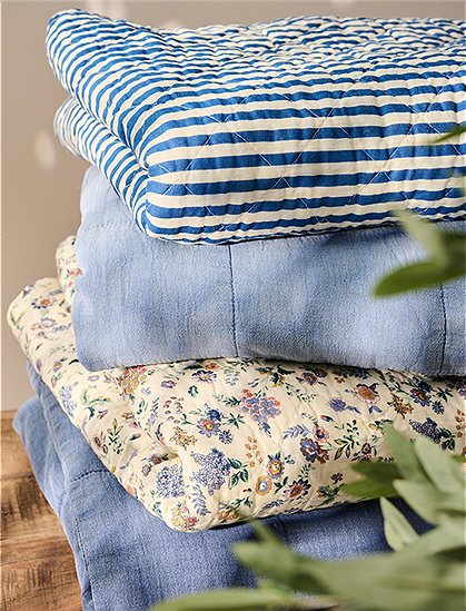 Tagesdecke gestreift von Ib Laursen ★ Kundenbewertung "Sehr gut" ★ 12&percnt; Neukundenrabatt ★ Schnell verschickt ★ Jetzt kaufen bei car-Moebel.de