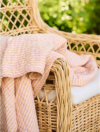 Tagesdecke gestreift von Ib Laursen ★ Kundenbewertung "Sehr gut" ★ 12&percnt; Neukundenrabatt ★ Schnell verschickt ★ Jetzt kaufen bei car-Moebel.de