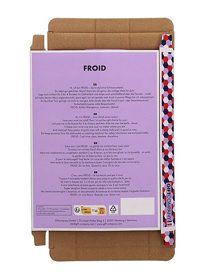 Froid Kühlmanschette von GiftCompany ★ Kundenbewertung "Sehr gut" ★ 12&percnt; Rabatt für Neukunden ★ Schnell verschickt ★ bei car-Moebel