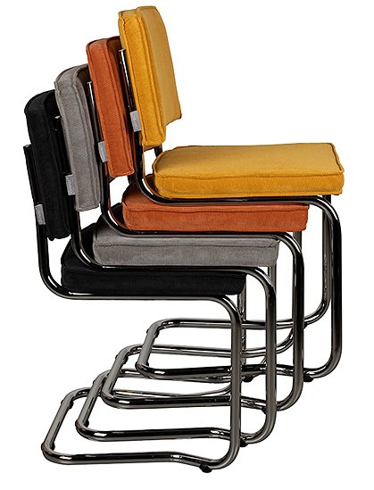 Stuhl Ridge Kink Rib von Zuiver ★ Kundenbewertung "Sehr gut" ★ 12&percnt; Neukundenrabatt ★ Schnell verschickt ★ Jetzt kaufen bei car-Moebel.de