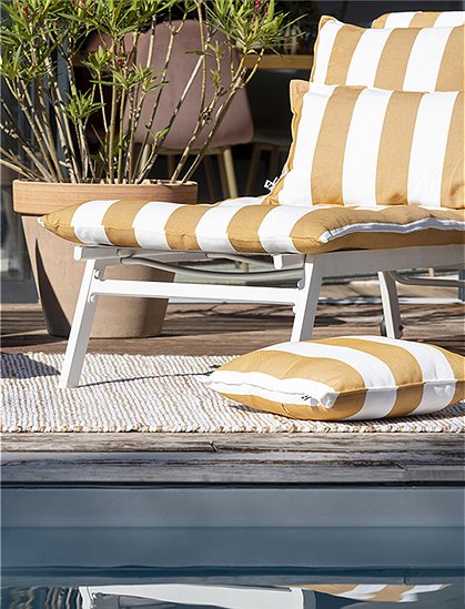 Liegeauflage Noa outdoor von L'effet Papillon ★ Kundenbewertung "Sehr gut" ★ 12&percnt; Rabatt für Neukunden ★ Schnell verschickt ★ bei car-Moebel.de