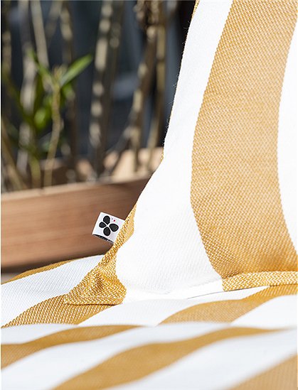 Kissen Noa, outdoor, 60x60 cm von L'effet Papillon ★ Kundenbewertung "Sehr gut" ★ 12&percnt; Rabatt für Neukunden ★ Schnell verschickt ★ car-Moebel.de