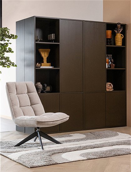 Schrank Meggy, Kiefer, Dust von woood ★ Kundenbewertung "Sehr gut" ★ 12&percnt; Rabatt für Neukunden ★ Schnell verschickt ★ Jetzt bei car-Moebel.de