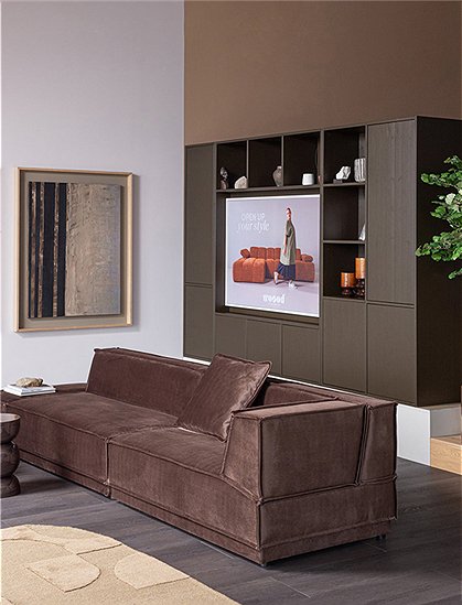 Schrank Meggy, Kiefer, mittelbraun von woood ★ Kundenbewertung "Sehr gut" ★ 12&percnt; Rabatt für Neukunden ★ Schnell verschickt ★ Jetzt bei car-Moebel.de