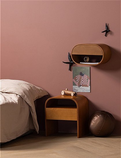 Beistelltisch Momo aus MDF, braun von woood ★ Kundenbewertung "Sehr gut" ★ 12&percnt; Neukundenrabatt ★ Schnell verschickt ★ Günstig bei car-Moebel.de