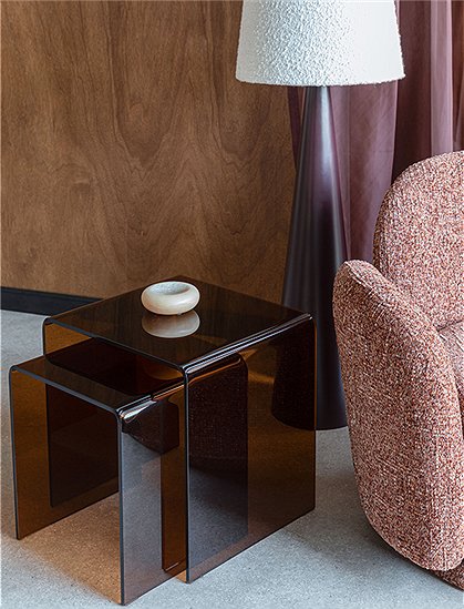 2er Set Beistelltische Vetro, Glas v. Dutchbone ★ Kundenbewertung "Sehr gut" ★ 12&percnt; Rabatt für Neukunden ★ Schnell verschickt ★ Jetzt bei car-Moebel.de