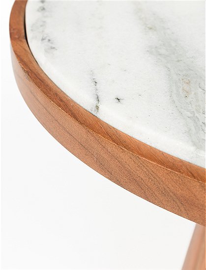 Beistelltisch Mees, Marmor v. White Label Living ★ Kundenbewertung "Sehr gut" ★ 12&percnt; Rabatt für Neukunden ★ Schnell verschickt ★ Jetzt bei car-Moebel.de