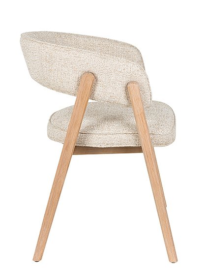 Stuhl Bright aus Eiche mit Textilbezug v. Zuiver ★ Kundenbewertung "Sehr gut" ★ 12&percnt; Neukundenrabatt ★ Schnell verschickt ★ Jetzt bei car-Moebel.de