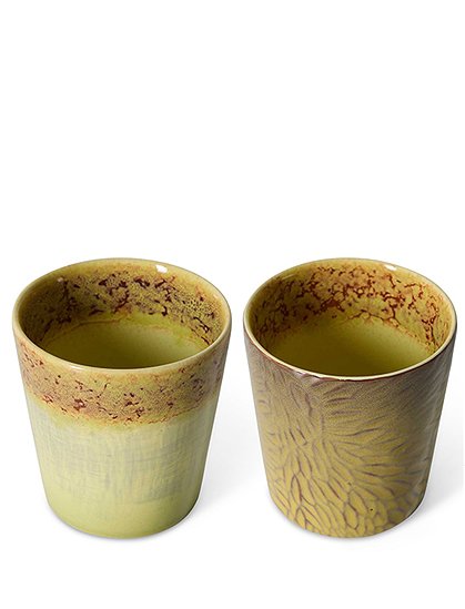 2er Set Coffee Mugs Van Gogh, 70s v. HKliving ★ Kundenbewertung "Sehr gut" ★ 12&percnt; Rabatt für Neukunden ★ Schnell verschickt ★ Bei car-Moebel.de