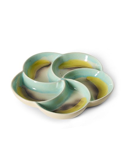 Snack Tablett, Ø20 cm,70s Keramik v. HKliving ★ Kundenbewertung "Sehr gut" ★ 12&percnt; Rabatt für Neukunden ★ Schnell verschickt ★ Jetzt bei car-Moebel.de