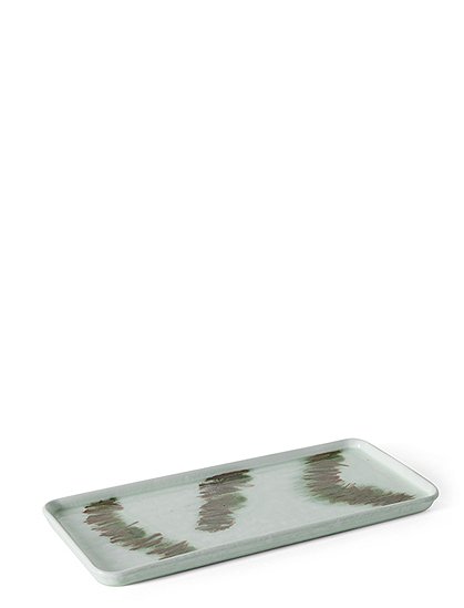 Cake Tray, 13,5x31,5 cm, 70s Keramik von HKliving ★ Kundenbewertung "Sehr gut" ★ 12&percnt; Neukundenrabatt ★ Schnell verschickt ★ Bei car-Moebel.de