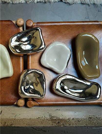 farbige Glasskulptur von HKliving ★ Kundenbewertung "Sehr gut" ★ 12&percnt; Rabatt für Neukunden ★ Schnell verschickt ★ Jetzt günstig bei car-Moebel.de