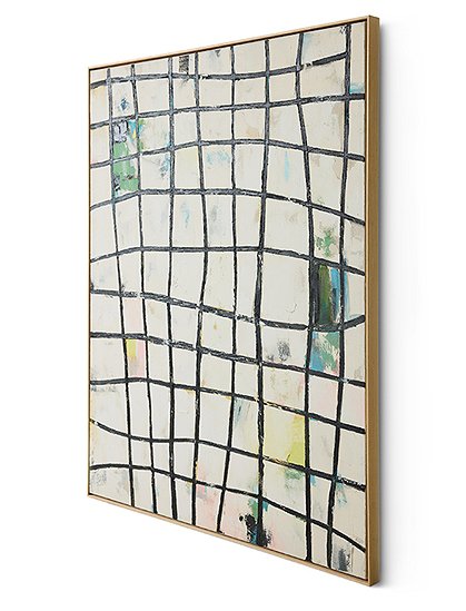 gerahmtes Kunstwerk Wired 163x131 cm von HKliving ★ Kundenbewertung "Sehr gut" ★ 12&percnt; Neukundenrabatt ★ Schnell verschickt ★ Car-Moebel.de