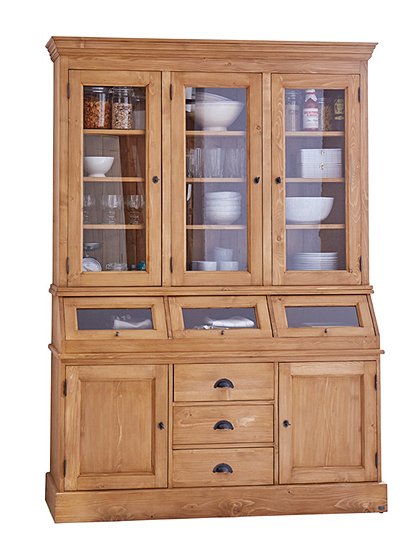 Buffetschrank aus massiver Kiefer &#9733; Kundenbewertung "Sehr gut" &#9733; 10&euro; Rabatt für Neukunden &#9733; Schnell verschickt &#9733; Günstig bei car-Moebel.de