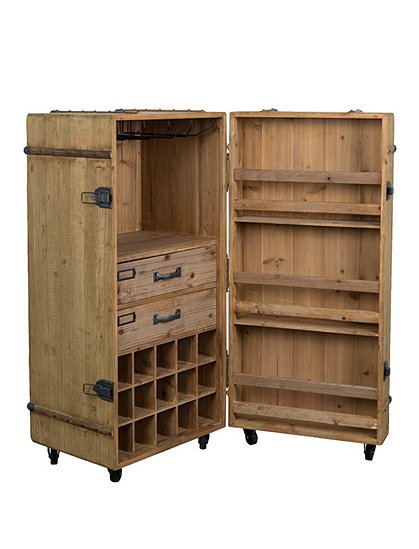 Schrankbar aus Holz &#9733; Kundenbewertung "Sehr gut" &#9733; 10&euro; Rabatt für Neukunden &#9733; Schnell verschickt &#9733; Jetzt günstig kaufen bei car-Moebel.de