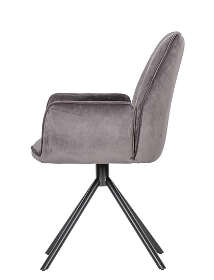 Samtstuhl Amber von Woood &#9733; Kundenbewertung "Sehr gut" &#9733; 12&percnt; Rabatt für Neukunden &#9733; Jetzt günstig kaufen bei car-Moebel.de