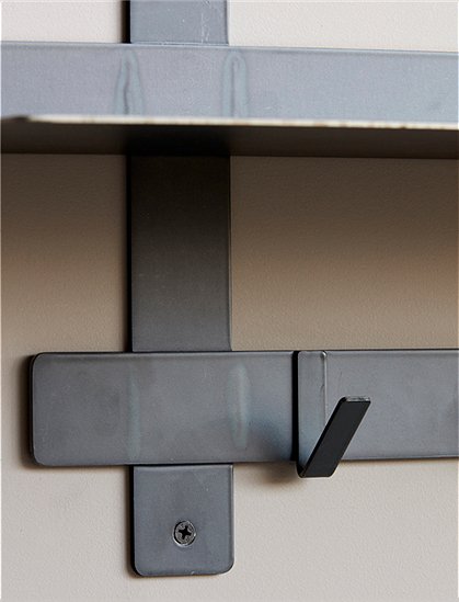 Wandregal mit Haken von House Doctor &#9733; Kundenbewertung "Sehr gut" &#9733; 10&euro; Neukundenrabatt &#9733; Schnell verschickt &#9733; Günstig bei car-Moebel.de