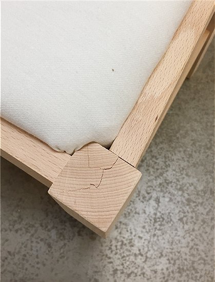 Stuhl massive Buche / Polster Nr.721 4