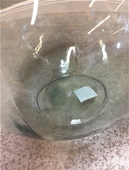 LV00814 Vase/Flasche, Receyclingglas 4