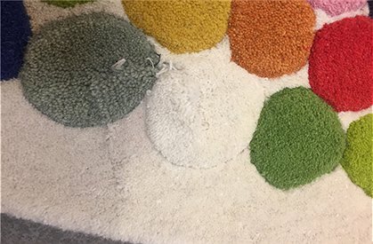 LV00970 Teppich bunte Punkte  4