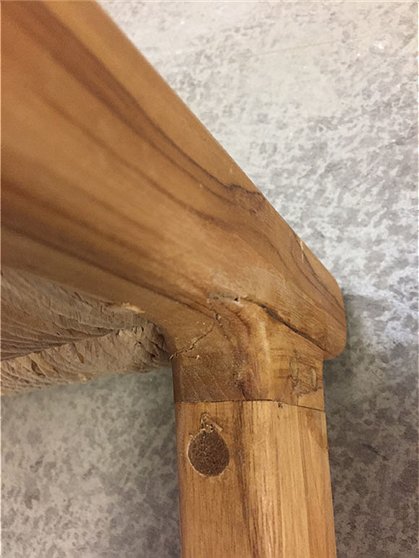 Hocker Teak Nr:1064 4