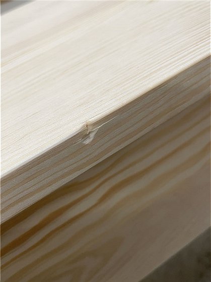 Holzbank mit Fach Nr:1314 4