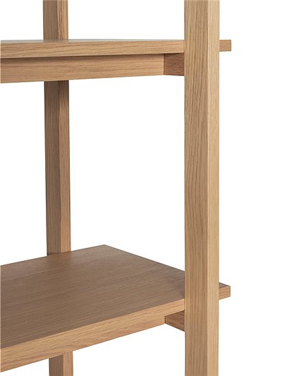 Fächerregal  aus Eiche von HÜBSCH Interior &#9733; Kundenbewertung "Sehr gut" &#9733; 10&euro; Rabatt für Neukunden &#9733; Schnell verschickt &#9733; Günstig bei car-Moebel.de