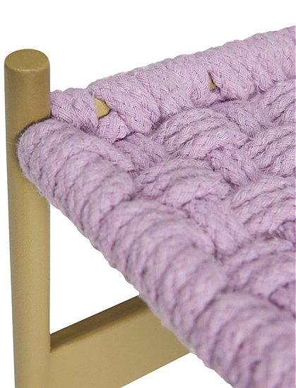 Bank Peri von Hübsch Interior Interior mit lila Gurtband &#9733; Kundenbewertung "Sehr gut" &#9733; 10&euro; Rabatt für Neukunden &#9733; Jetzt günstig kaufen bei car-Moebel.de