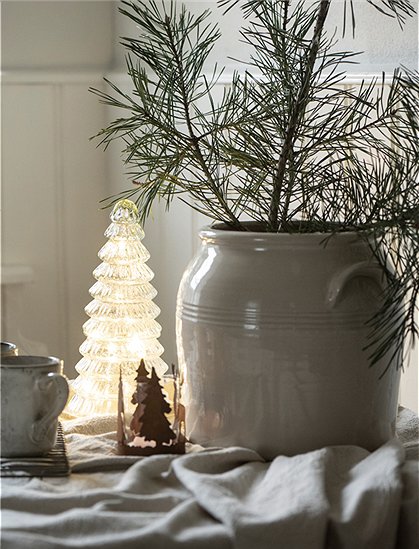 Tannenbaum aus Glas von Ib Laursen &#9733; Kundenbewertung "Sehr gut" &#9733; 10&euro; Rabatt für Neukunden &#9733; Schnell verschickt &#9733; Günstig bei car-Moebel.de