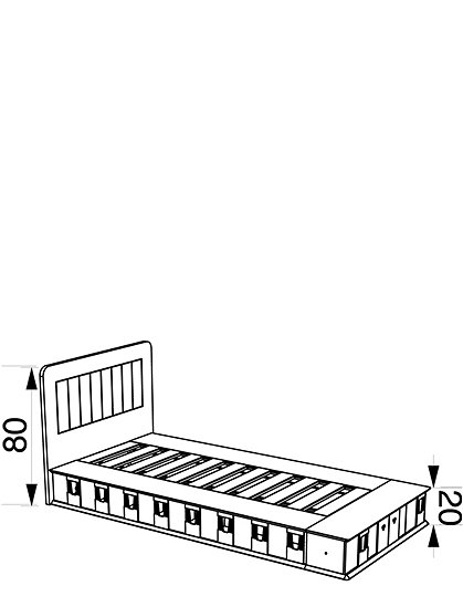 Kinderbett Stall von Mathy by Bols &#9733; Kundenbewertung "Sehr gut" &#9733; 10&euro; Rabatt für Neukunden &#9733; Schnell verschickt &#9733; Günstig kaufen bei car-Moebel.de