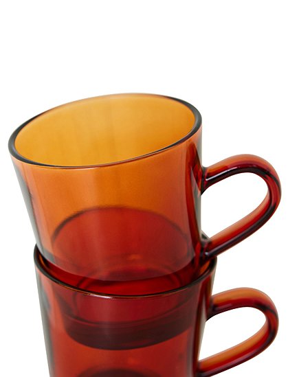 Kaffeetassen 70's Glaswaren 4er-Set von HKliving &#9733; Kundenbewertung "Sehr gut" &#9733; 10&euro; Rabatt für Neukunden &#9733; Schnell verschickt &#9733; Günstig bei car-Moebel.de