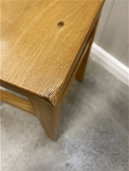 Hocker, gewachst Nr:1755 4