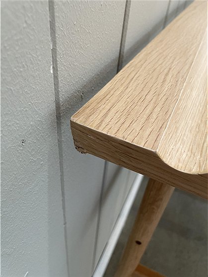 Schreibtisch mit Rille Nr:1838 4