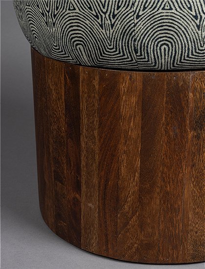 Hocker Fragment von Dutchbone &#9733; Kundenbewertung "Sehr gut" &#9733; 10&euro; Rabatt für Neukunden &#9733; Schnell verschickt &#9733; Jetzt kaufen bei car-Moebel.de