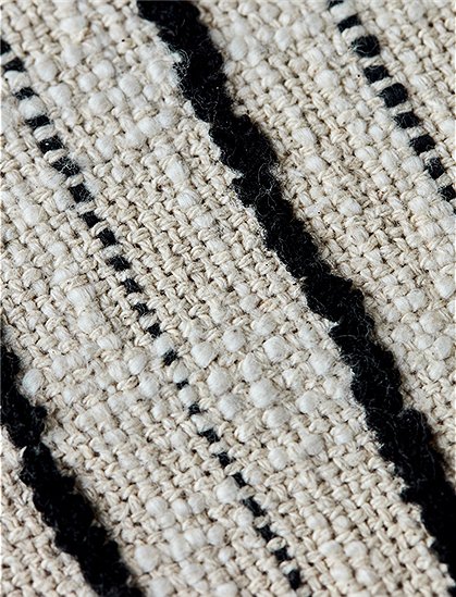 Kissenbezug Lines schwarz/offwhite von house doctor &#9733; Kundenbewertung "Sehr gut" &#9733; 12&percnt; Rabatt für Neukunden &#9733; Schnell verschickt &#9733; bei car-Moebel.de