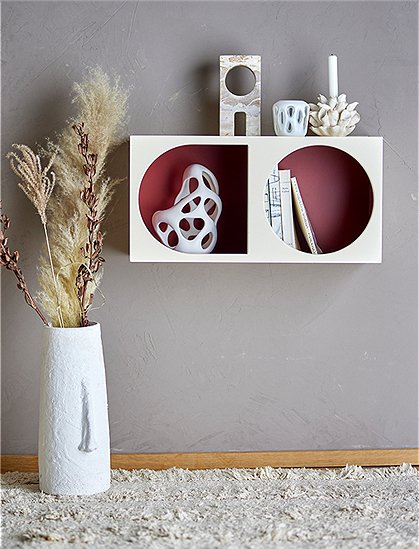 Graphia Bücherregal weiß MDF von Bloomingville &#9733; Kundenbewertung "Sehr gut"  &#9733; 12&percnt; Neukundenrabatt &#9733; Schnell verschickt &#9733; Bloomingville "Neu" entdecken!
