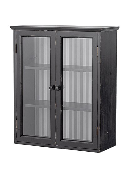 Hazem Kabinett schwarz aus Kiefernolz von Bloomingville &#9733; Kundenbewertung "Sehr gut"  &#9733; 12&percnt; Neukundenrabatt &#9733; Schnell verschickt &#9733; Bloomingville "Neu" entdecken!