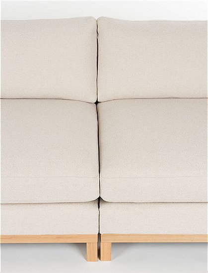 Sofa Blossom, Eiche von Zuiver &#9733; Kundenbewertung "Sehr gut" &#9733; 12&percnt; Neukundenrabatt &#9733; Schnell verschickt &#9733; Jetzt günstig kaufen bei car-Moebel.de