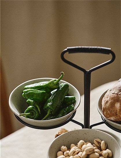 Servierständer Primula für Bowls v. Nordal &#9733; Kundenbewertung "Sehr gut" &#9733; 12&percnt; Neukundenrabatt &#9733; Schnell verschickt &#9733; Jetzt bei car-Moebel.de