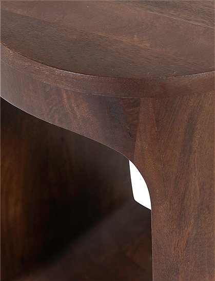 Beistelltisch Bayo, Ø33 Mangoholz von woood &#9733; Kundenbewertung "Sehr gut" &#9733; 12&percnt; Rabatt für Neukunden &#9733; Schnell verschickt &#9733; bei car-Moebel.de