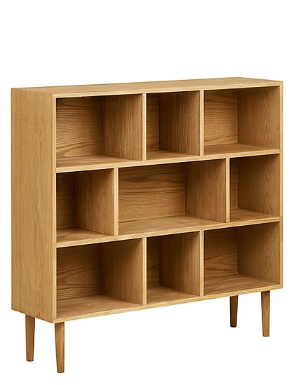 Oshava B&uuml;cherregal von House Nordic &#9733; Kundenbewertung "Sehr gut" &#9733; 12&percnt; Rabatt für Neukunden &#9733; Schnell verschickt &#9733; Jetzt bei car-Moebel.de
