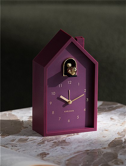 Wecker Modern Cuckoo Oro von Karlsson &#9733; Kundenbewertung "Sehr gut" &#9733; 12&percnt; Rabatt für Neukunden &#9733; Schnell verschickt &#9733; Jetzt bei car-Moebel.de