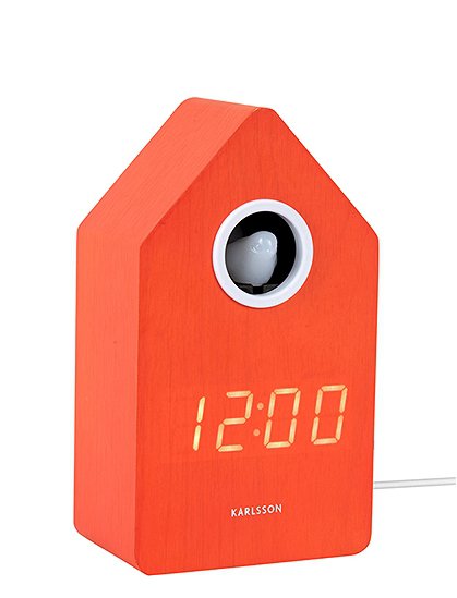 Wecker Cuckoo LED von Karlsson &#9733; Kundenbewertung "Sehr gut" &#9733; 10&euro; Rabatt für Neukunden &#9733; Schnell verschickt &#9733; Jetzt bei car-Moebel.de