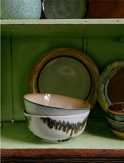 2er Set Ramen Bowls, 70s Keramik v. HKliving &#9733; Kundenbewertung "Sehr gut" &#9733; 12&percnt; Rabatt für Neukunden &#9733; Schnell verschickt &#9733; Günstig bei car-Moebel.de