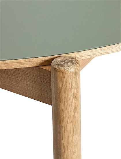 Esstisch Oblique, Ø115 von Hübsch Interior &#9733; Kundenbewertung "Sehr gut" &#9733; 12&percnt; Rabatt für Neukunden &#9733; Schnell verschickt &#9733; Jetzt bei car-Moebel.de!