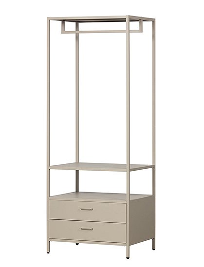 Ferris offen Kleiderschrank von woood &#9733; Kundenbewertung "Sehr gut" &#9733; 12&percnt; Rabatt für Neukunden &#9733; Schnell verschickt &#9733; bei car-Moebel.de