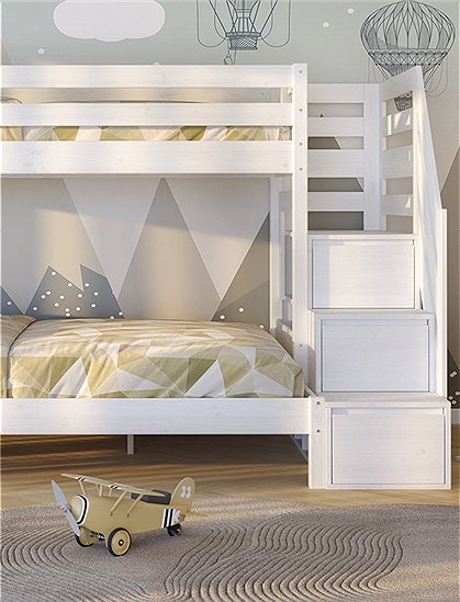 Etagenbett mit Stauraum &#9733; Kundenbewertung "Sehr gut" &#9733; 12&percnt; Rabatt für Neukunden &#9733; Schnell verschickt &#9733; Jetzt bei car-Moebel.de